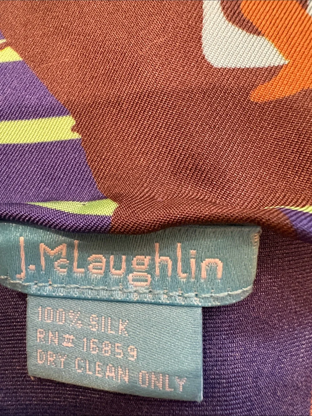 J Mclaughlin silk 31